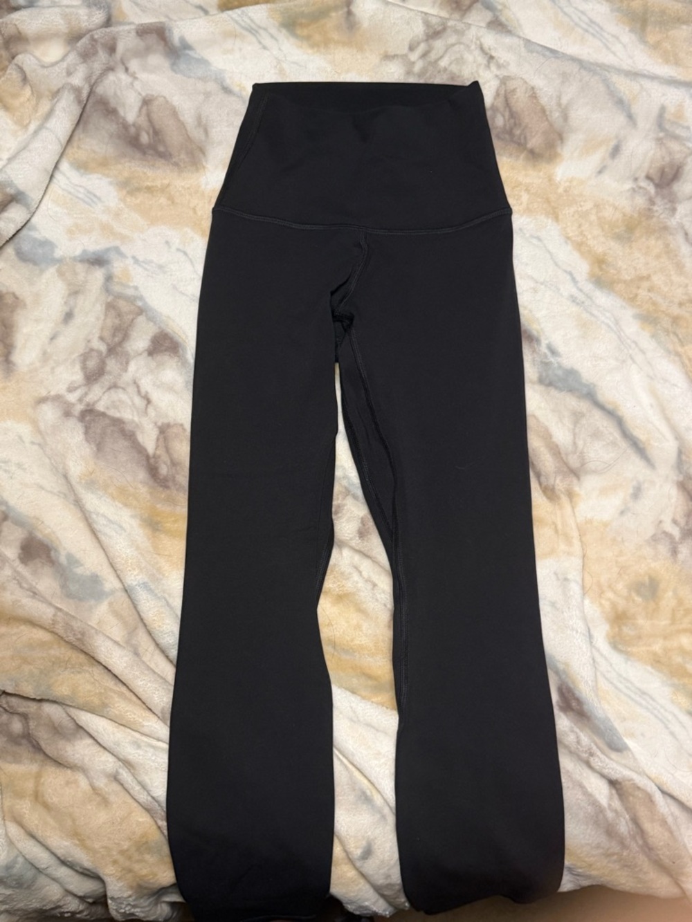 High-Waist Black Workout Leggings